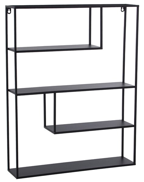 Shelve Alexandra House Living Black Metal 55 x 70 x 12 cm