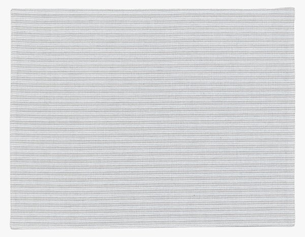 Cottage Stripe Placemat in Grey, Set of 4