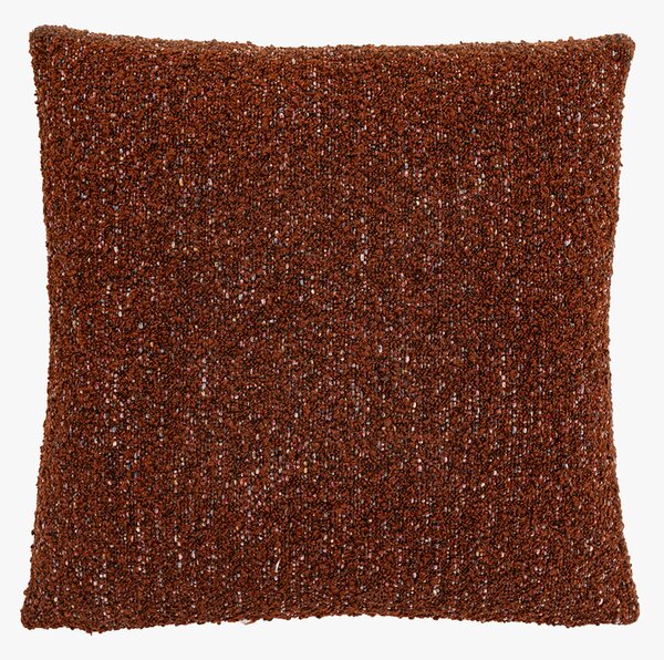 Miro Boucle Cushion in Rust