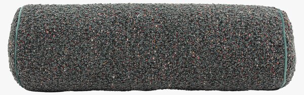 Miro Boucle Bolster Cushion in Charcoal