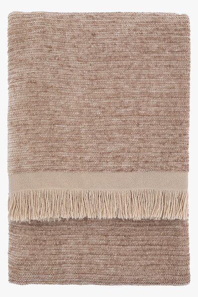 Felicity Chenille Throw in Natural