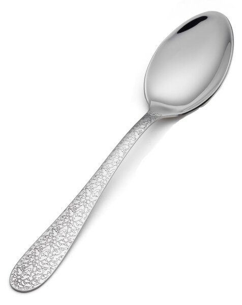 ARABESQUE Table Spoon in 18.10 AISI304 Stainless Steel 1.8 mm Length 204 mm Steel Handle Dishwasher Safe