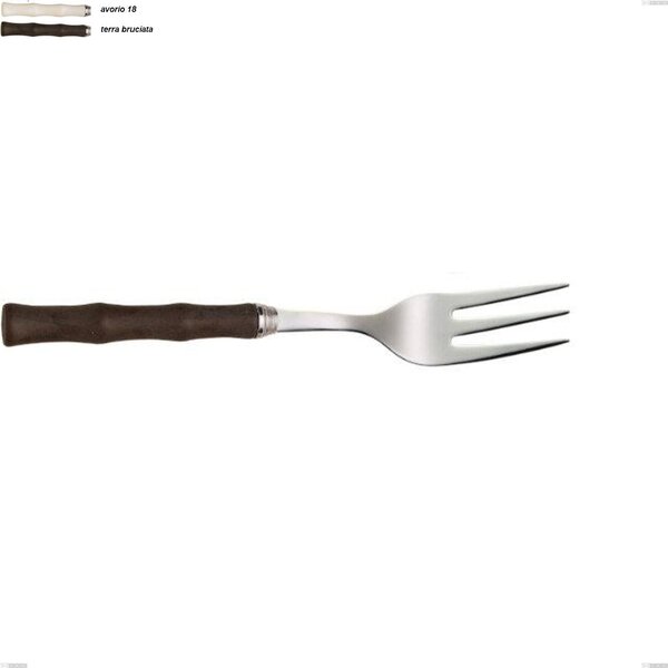 EME Acqua Water Serving Fork, Polished 18/10 AISI 304 Stainless Steel with Acrylic Handle, Length 239 mm