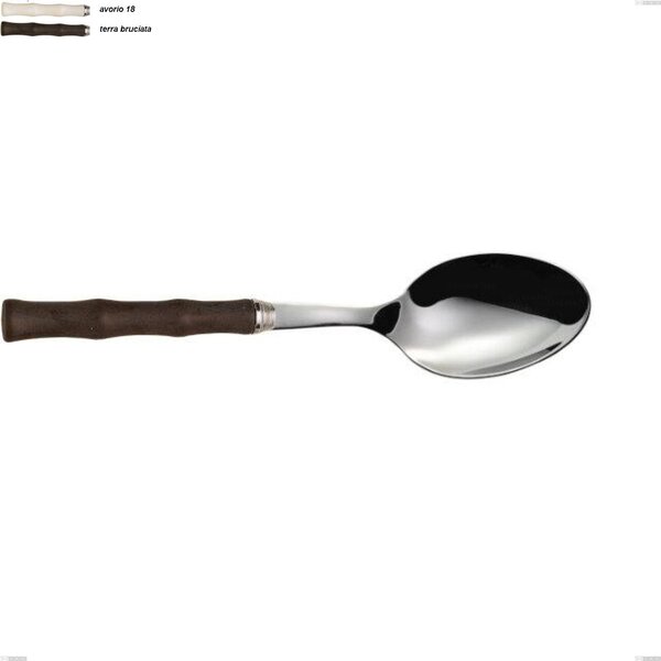EME Acqua Water Serving Spoon, Polished 18/10 AISI 304 Stainless Steel with Acrylic Handle, Length 239 mm