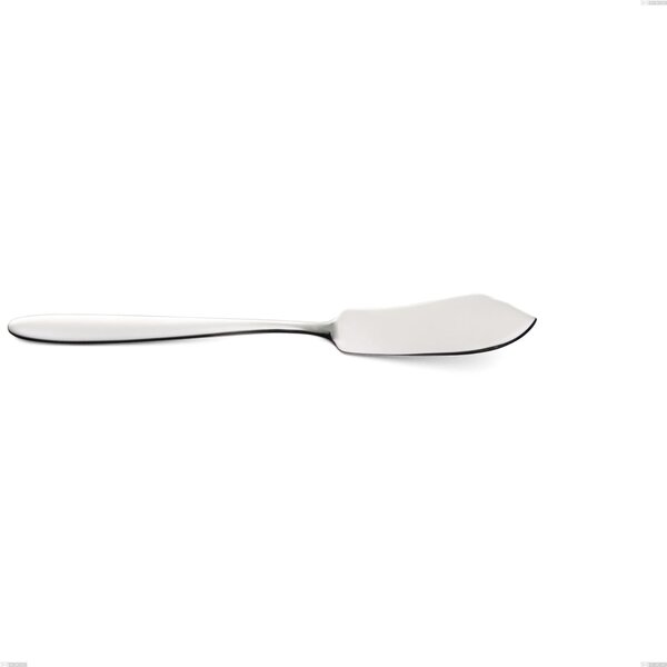Armonia Serving Fish Knife, Polished AISI 304 Stainless Steel, 3 mm Thickness, 262 mm Length