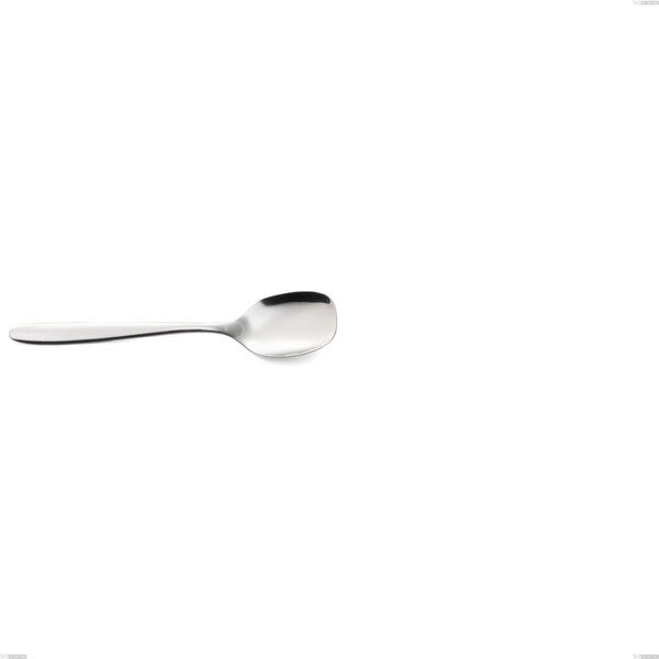 Harmony ice cream spoon, Polished AISI 304 stainless steel, 3 mm thickness, 145 mm length