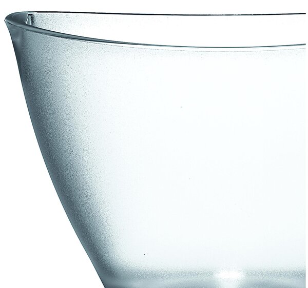 Wine Bucket 28.6x18.6h20.7 cm ARTIC 1 - 2 bottles in Transparent PMMA Acrylic