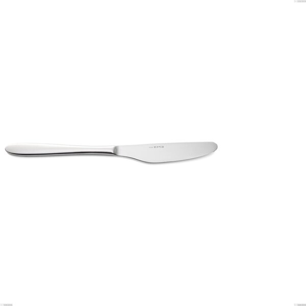 ARMONIA Table Knife in 18.10 AISI304 Stainless Steel, 3 mm Thickness, 233 mm Length, Polished Stainless Steel Handle, Dishwasher Safe