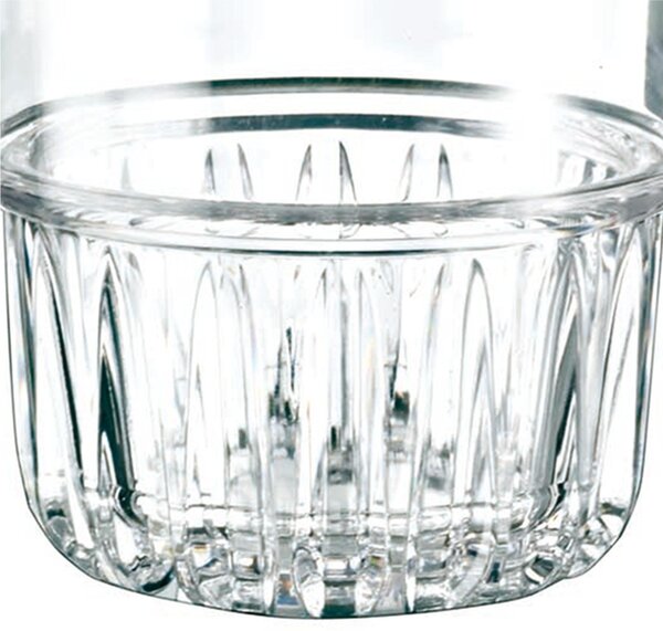 Policarbonate Tumbler Glasses � 9xh9.2 cm - 350 ml ARTIC Pack of 24 Transparent Colour