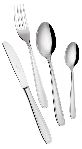 Showcase Box 24 Pieces Cutlery ATENA, 18/10 (AISI304) Polished Stainless Steel Finish, Thickness 2.0 mm