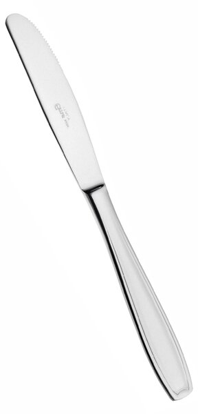 Table Knife Linea ATENA in Stainless Steel 18/10 (AISI 304) length 210 mm, thickness 2.0 mm, polished stainless steel finish dishwasher safe
