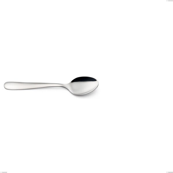 BETA Coffee Spoon in 18.10 AISI430 Stainless Steel, Length 135 mm, Polished Steel Handle, Dishwasher Safe