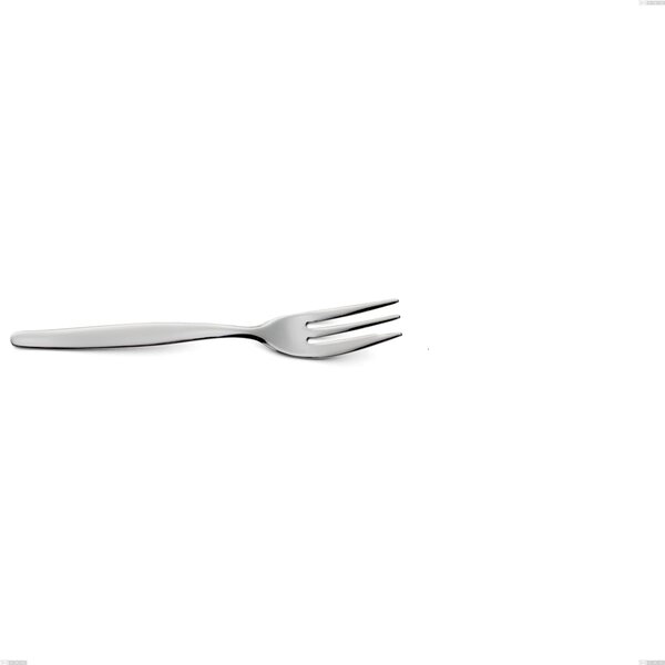 Beme 18/0 Nickel Free Dessert Fork, Polished Stainless Steel, 2 mm Thickness, 154 mm Length