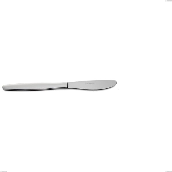 Beme 18/0 Nickel Free Stainless Steel Table Knife, Polished Stainless Steel, 2 mm Thickness, 200 mm Length