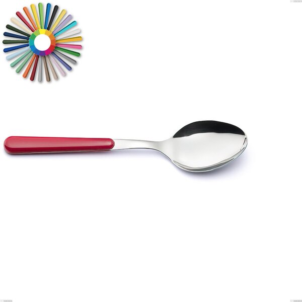 Brio Serving Spoon, Stainless Steel 18.c (AISI 430), ABS Handles Length 22.5 cm
