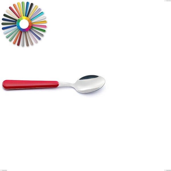 Brio Coffee Spoon, Stainless Steel 18.c (AISI 430), ABS Handles, Length 14.2 cm