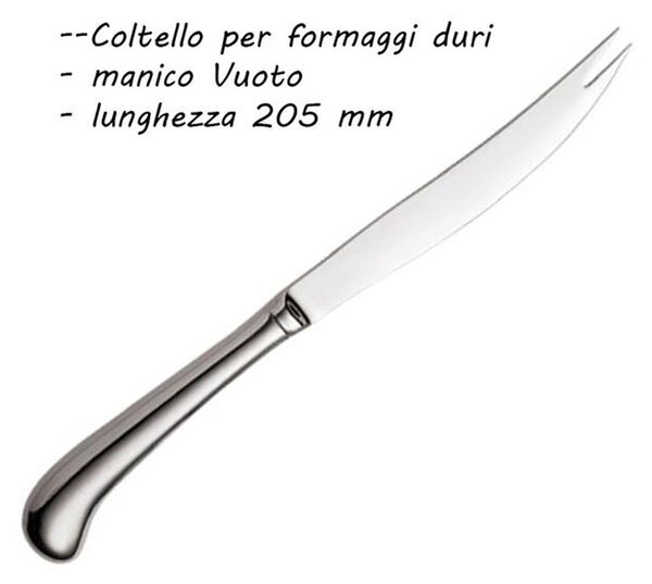 3-Piece Cheese Knives Set with Hollow Handle Stainless Steel 18/10 Polished in Display Box Cutlery