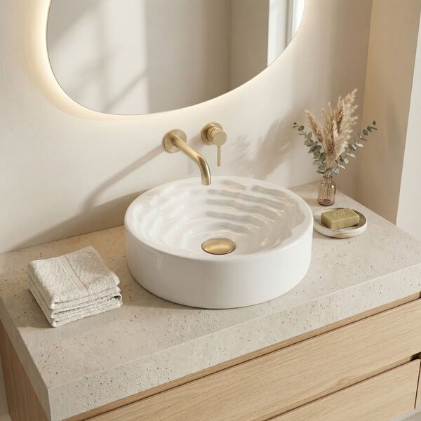 Countertop washbasin Rea Calla