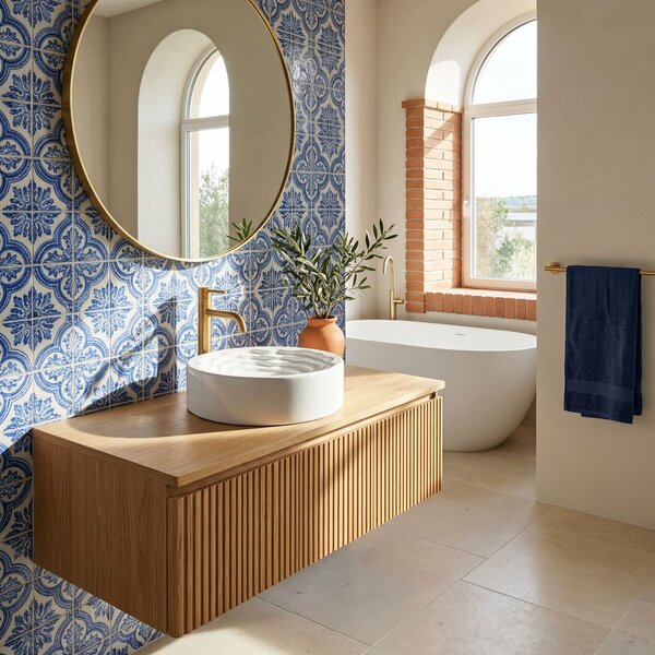 Countertop washbasin Rea Calla