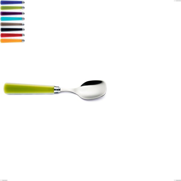 Candy Eme Ice Cream Spoon, Polished 18/10 AISI 304 Stainless Steel with Acrylic Handle