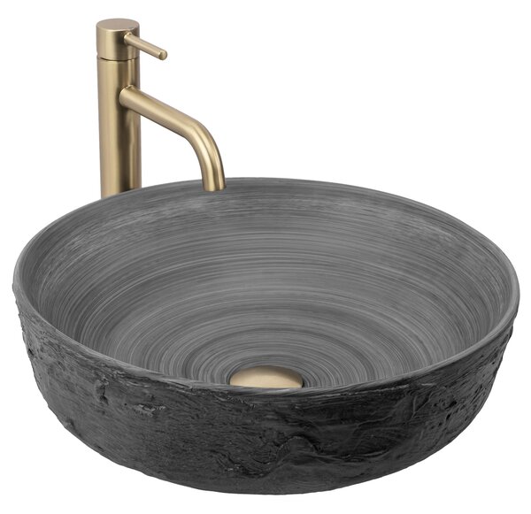 Countertop washbasin Rea Babilon Silver