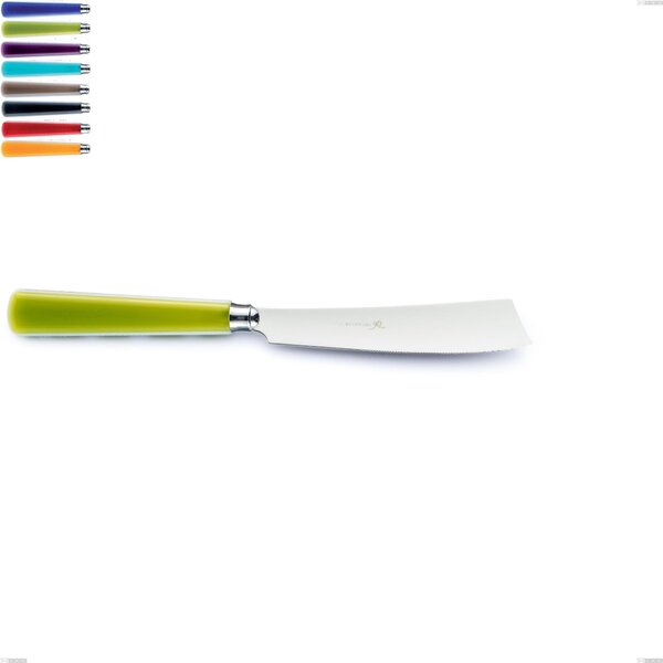 Candy Eme Cake Knife, Polished 18/10 AISI 304 Stainless Steel with Acrylic Handle