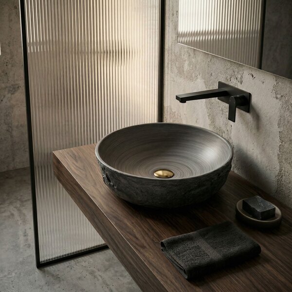 Countertop washbasin Rea Babilon Silver