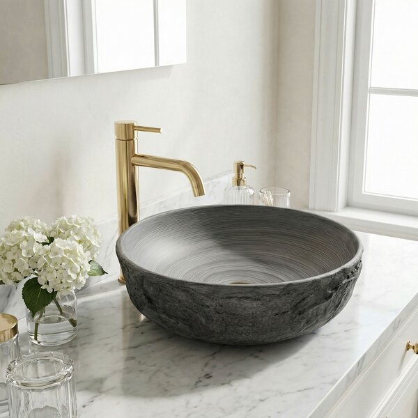 Countertop washbasin Rea Babilon Silver