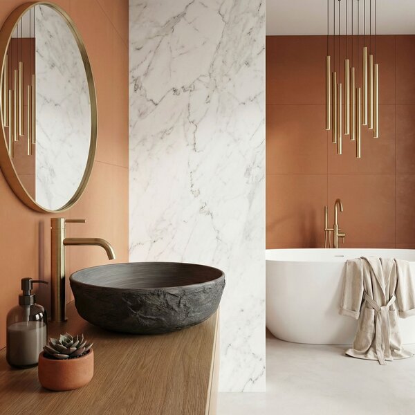 Countertop washbasin Rea Babilon Silver
