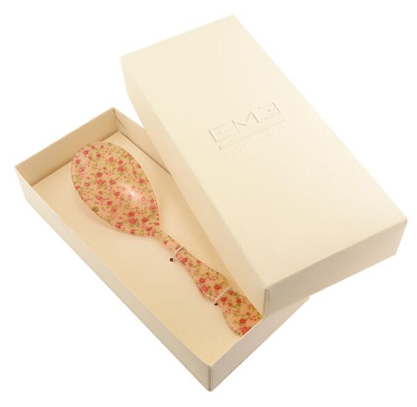 CHIC Acrylic Risotto Serving Spoon Flower Rose 182 mm in Favour Packaging