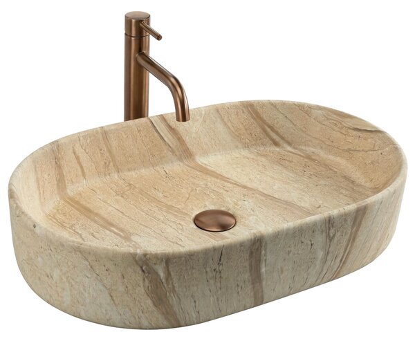 Countertop washbasin REA Nadia 60 Sahara