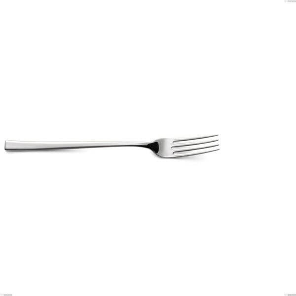 Celine table fork, Polished Aisi 304 stainless steel, thickness 4.5 mm, length 227 mm