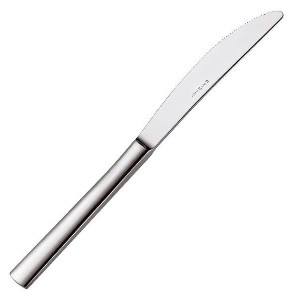 Chef Line Table Knife in 18/10 Stainless Steel (AISI 304) 240 mm Length, 4.0 mm Thickness, Polished Stainless Steel Finish, Dishwasher Safe