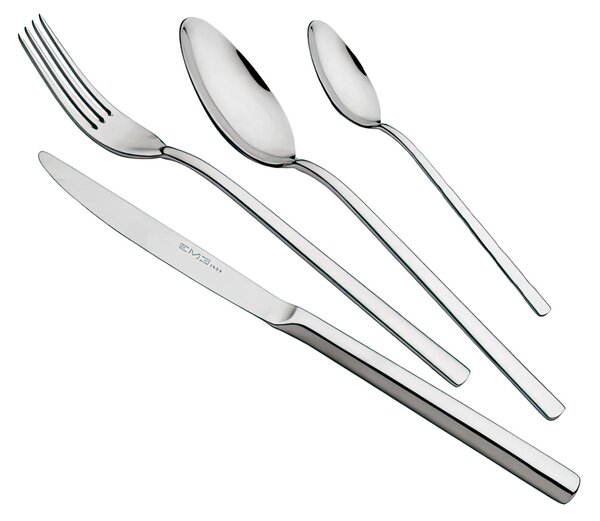 Chiara 24-piece Stainless Steel 18/10 Cutlery Set, Polished Finish, 4.5 mm Thickness, in Packaging