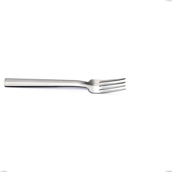 Chef Versus Table Fork, Sandblasted 18/10 Stainless Steel (aisi 304), 4 mm Thickness, 206 mm Length