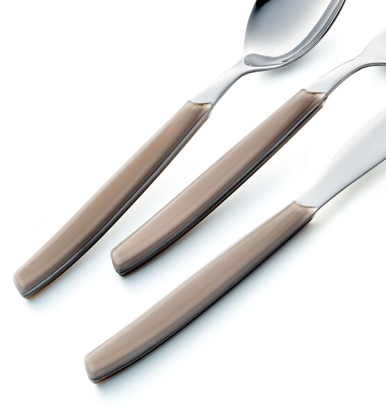 4-Piece Table Setting Cutlery Set CROMO in 18.C Stainless Steel (AISI430)