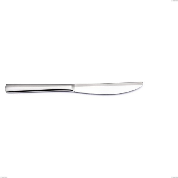 Chef Versus Table Knife, Sandblasted 18/10 Stainless Steel (aisi 304), 4 mm Thickness, 240 mm Length