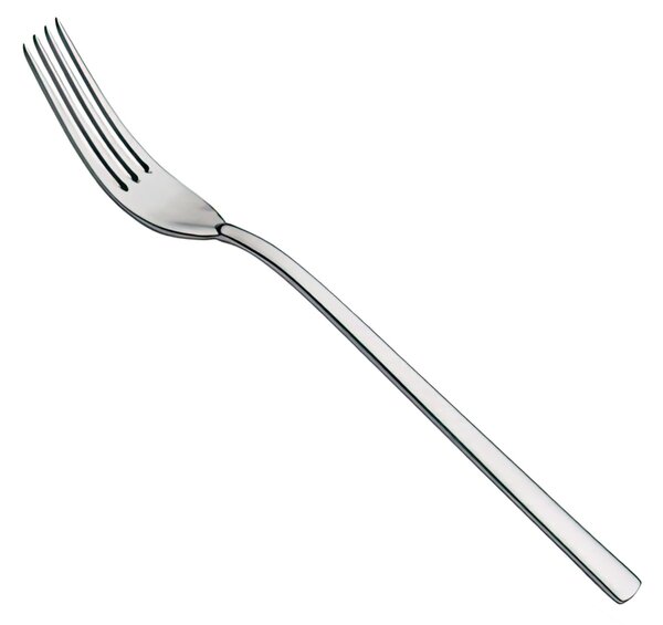 Chiara Table Fork in Stainless Steel 18/10 (AISI304), 4.00 mm Thickness, 205 mm Length, Polished Finish