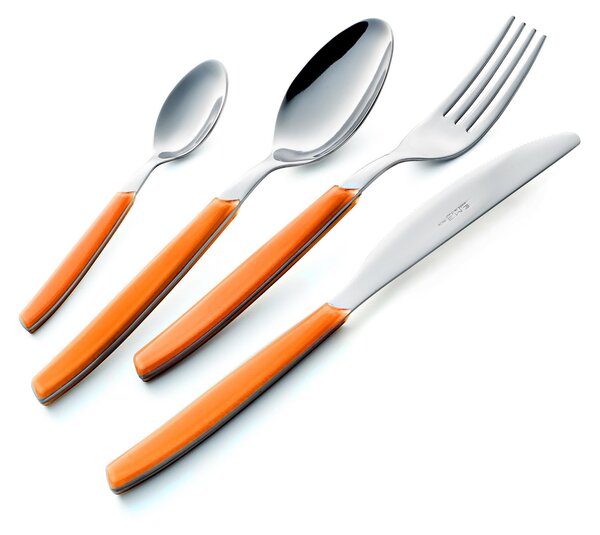4-Piece Table Setting Cutlery Set CROMO in 18.C Stainless Steel (AISI430)