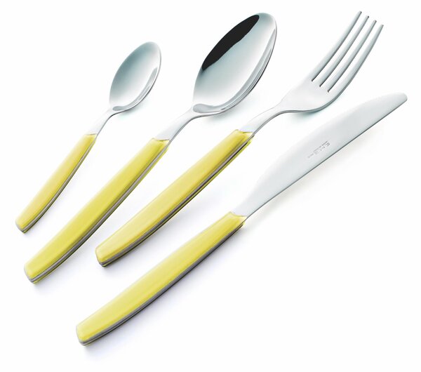 Cutlery Set 4 Pieces CROMO in 18.C Steel (AISI430)
