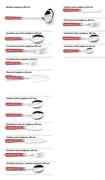 COUNTRY Table Fork in 18.10 Stainless Steel with Riveted Handle Dishwasher Safe