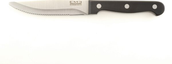 Rodeo Jumbo Steak Knife Made of 18/10 Stainless Steel, 240 mm Length, Mirror Polished, in Nylon Pouch