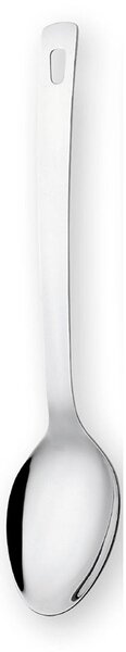 18/10 Stainless Steel Serving Spoon FLY MESTOLI 31.5 cm NICKEL FREE with Perforated Handle minifly