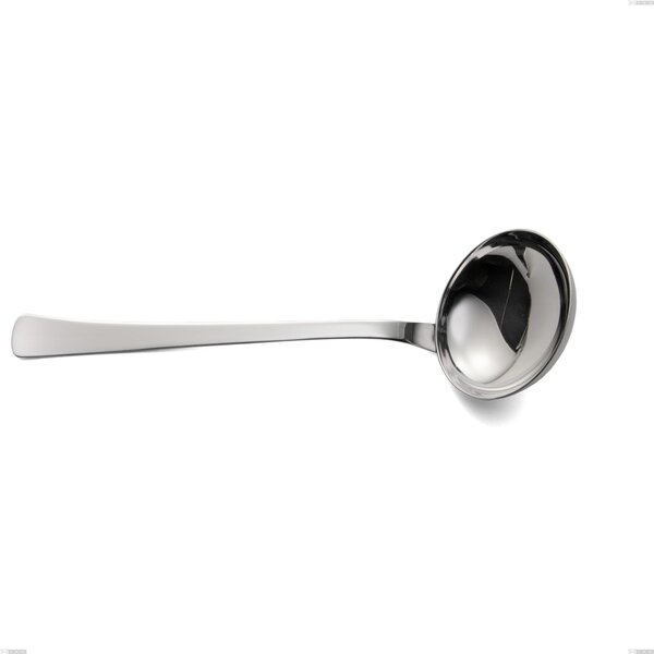 Doram Ladle, Polished AISI 304 Stainless Steel, 2.5 mm Thickness, 275 mm Length