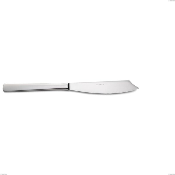 Doram Cake Knife, Polished AISI 304 Stainless Steel, 2.5 mm Thickness, 265 mm Length