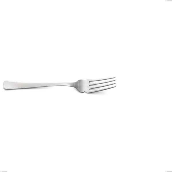 Doram Fish Fork, Polished AISI 304 Stainless Steel, 2.5 mm Thickness, 195 mm Length