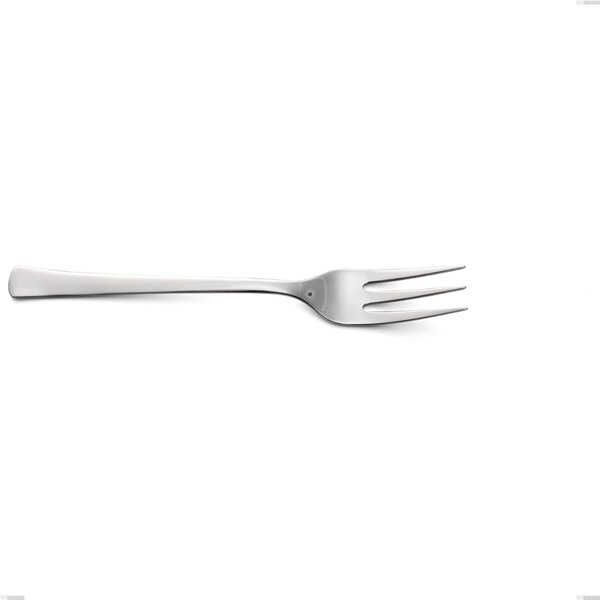 Doram Serving Fork, Polished AISI 304 Stainless Steel, 2.5 mm Thickness, 232 mm Length