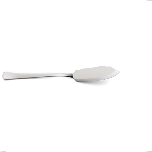 Doram Serving Fish Knife, Polished AISI 304 Stainless Steel, 2.5 mm Thickness, 245 mm Length