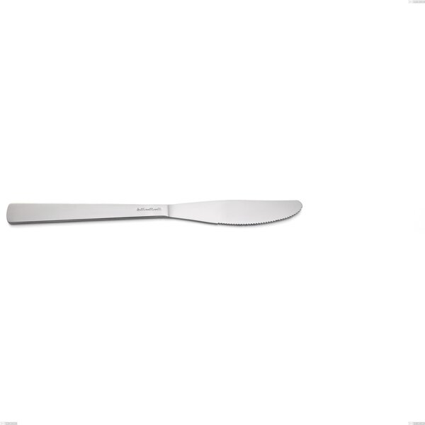 Doram Budget Dining Knife, Polished AISI 304 Stainless Steel, 2.5 mm Thickness, 215 mm Length
