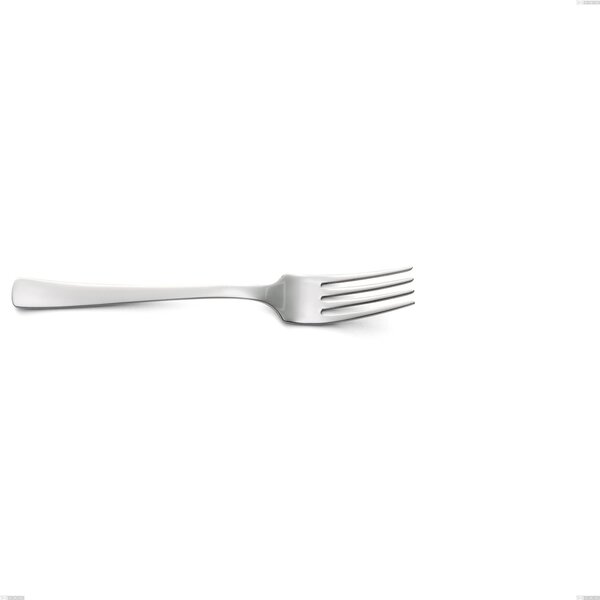 DORAM Table Fork, 18/10 Stainless Steel (AISI 304) 195 mm Length, 2.5 mm Thickness, Polished Stainless Finish, Dishwasher Safe